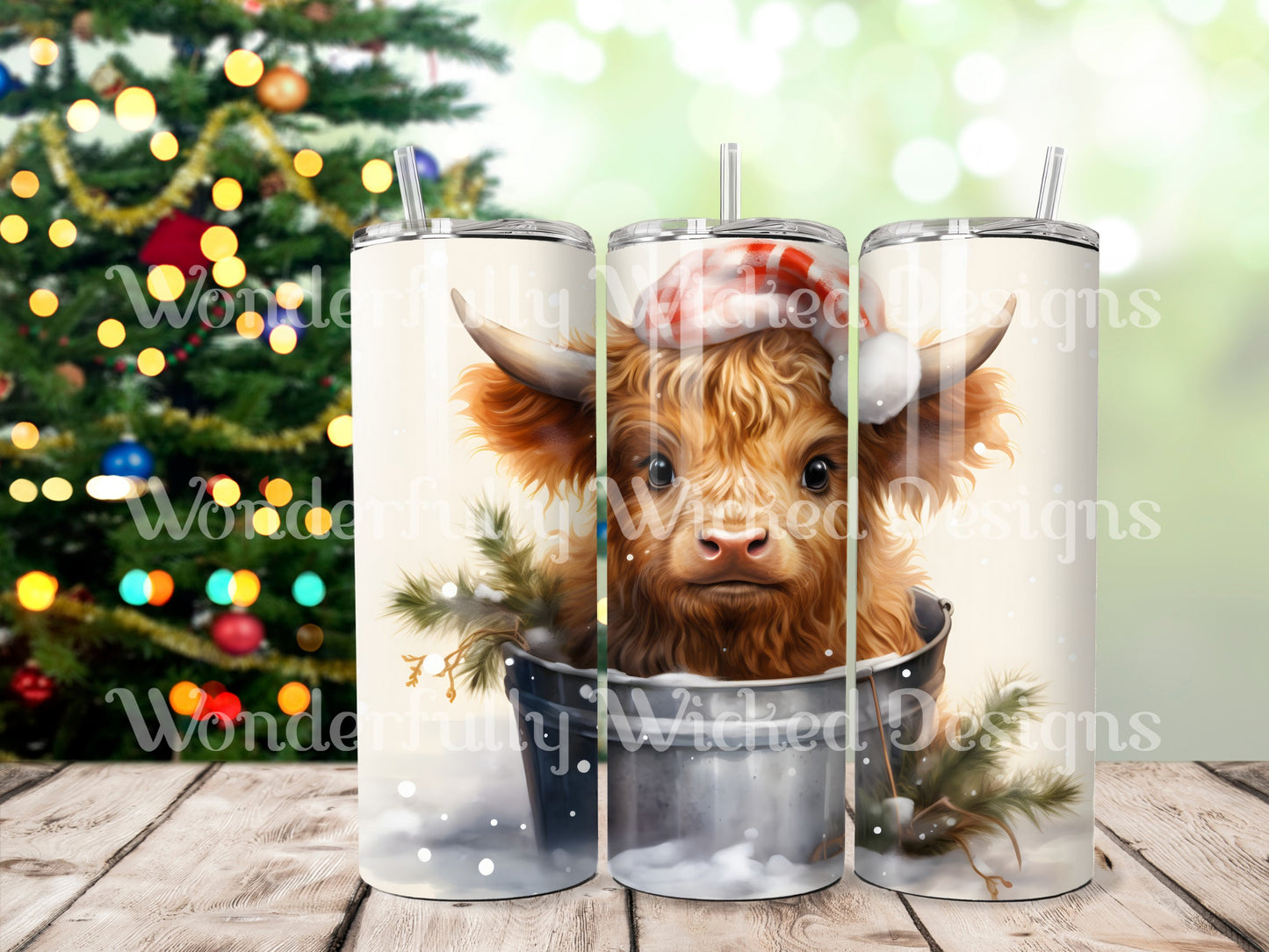 Christmas Baby Highland Tub