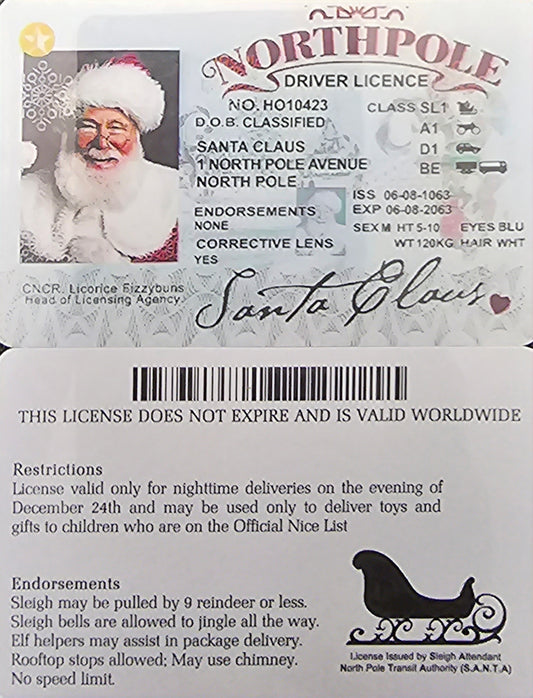 Santa License