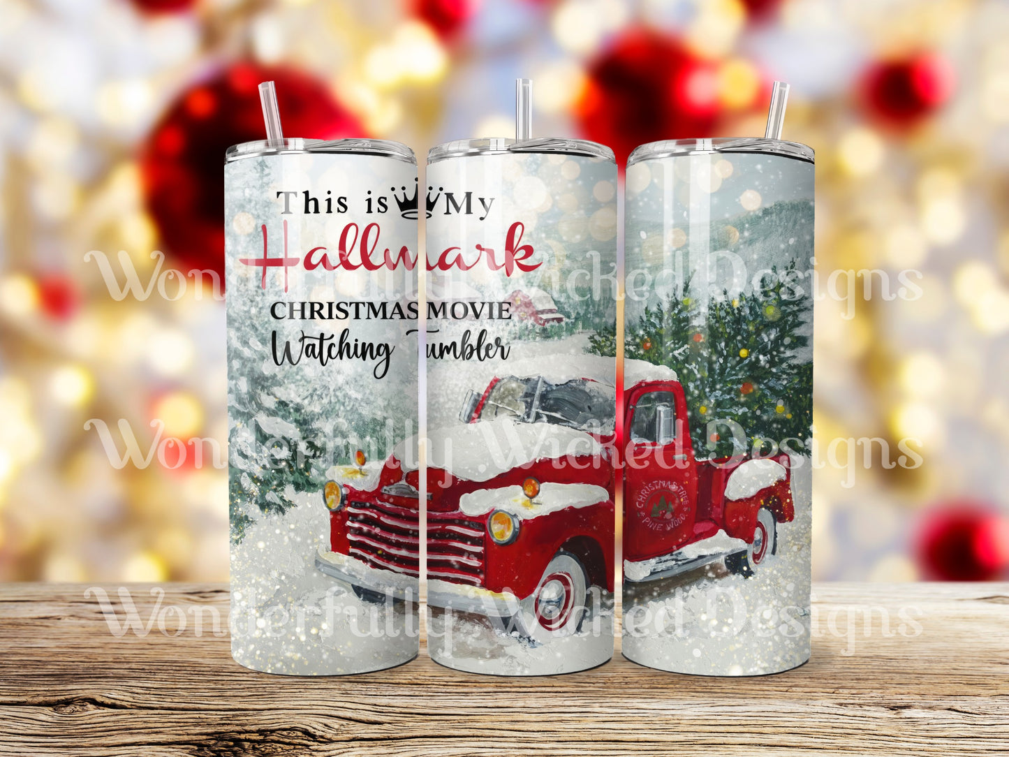 Christmas Movie Tumbler